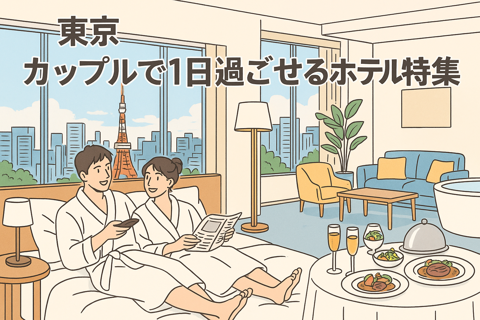 1日過ごせる ホテル カップル 東京
