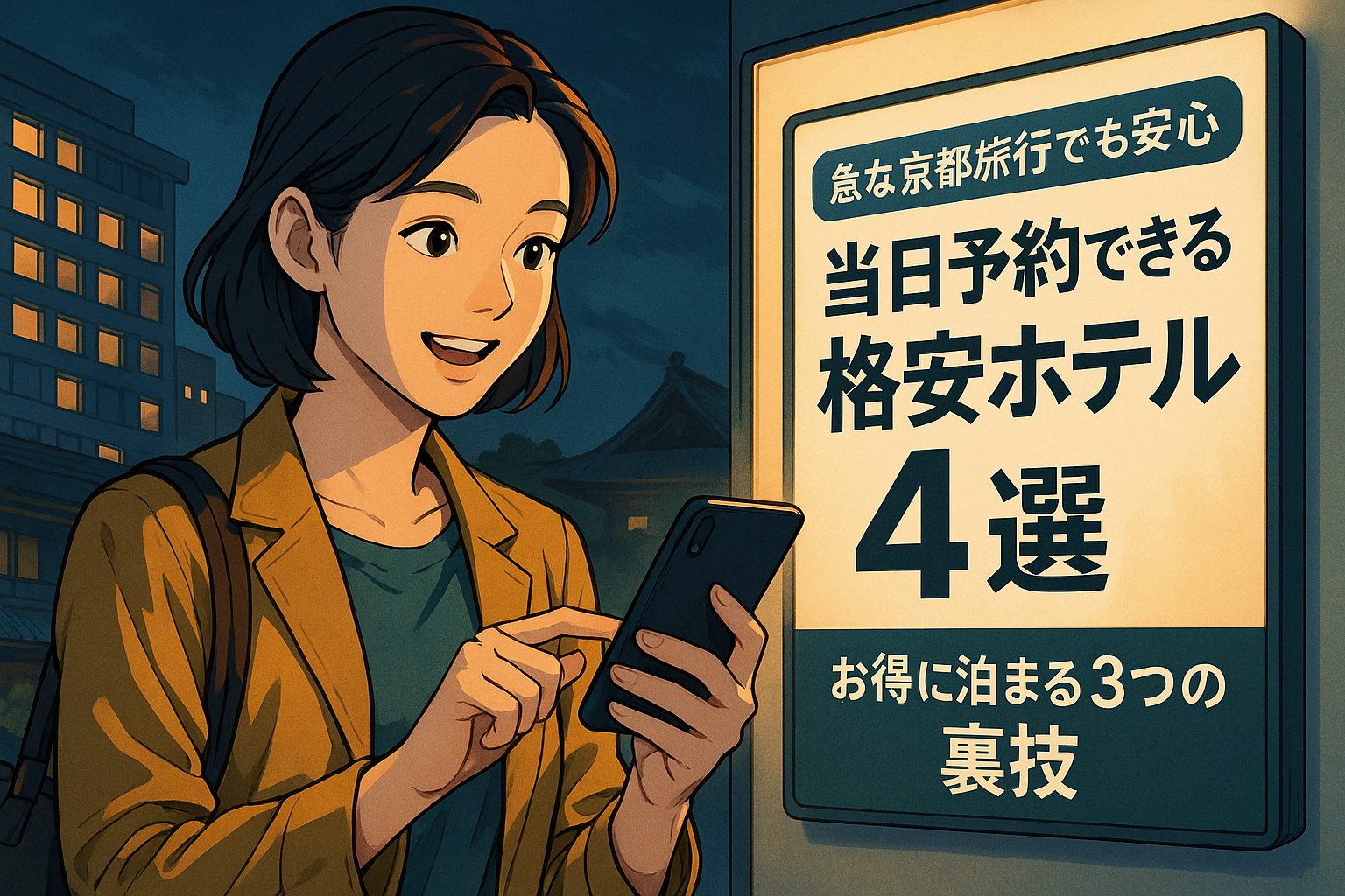 京都 ホテル 当日 予約 安い