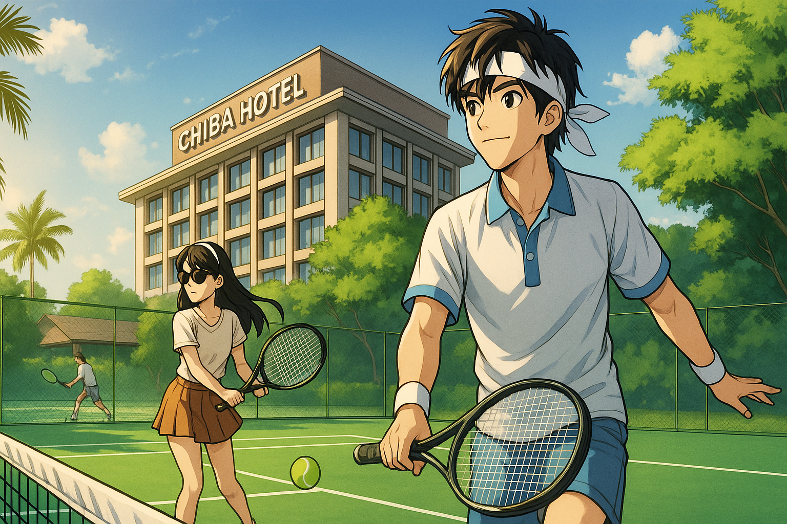 テニス コート 付き ホテル 千葉