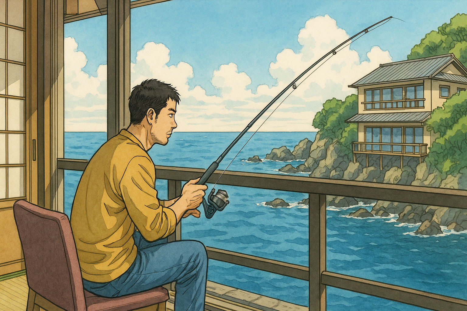 部屋 から 釣り が できる 宿 新潟