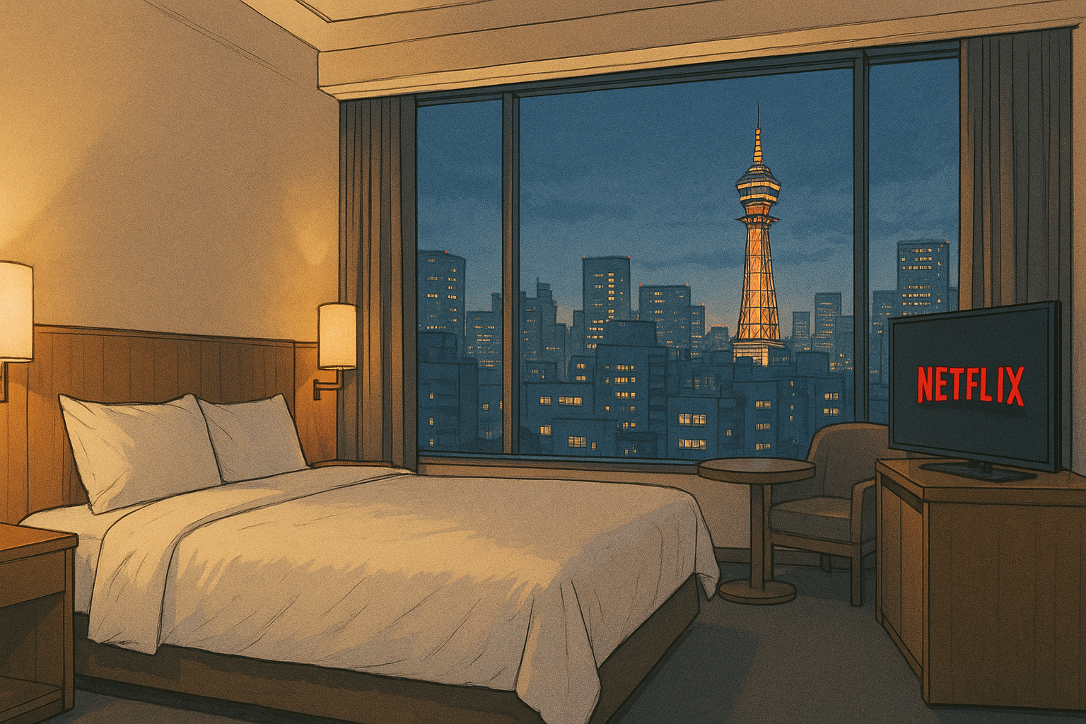netflix 見れる ホテル 大阪