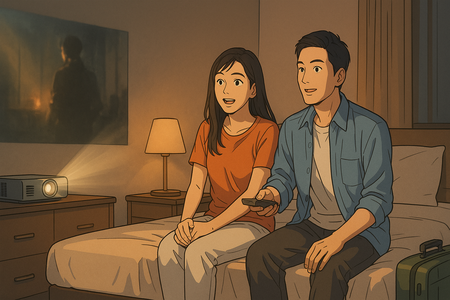 プロジェクター 付き ホテル 安い