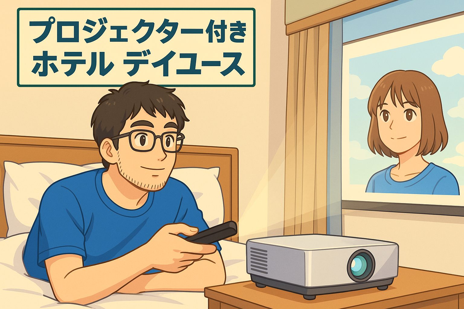 プロジェクター 付き ホテル デイユース