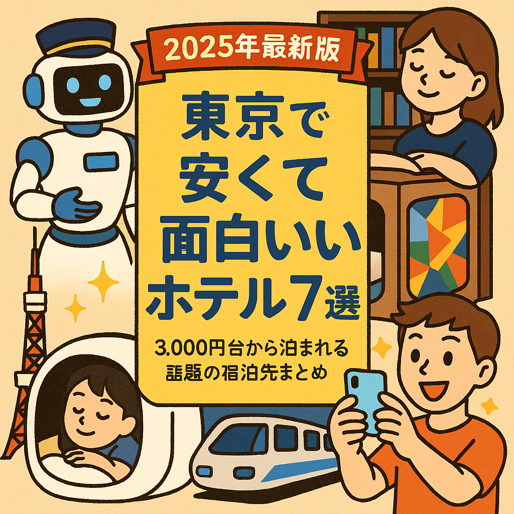 東京 面白い ホテル 安い