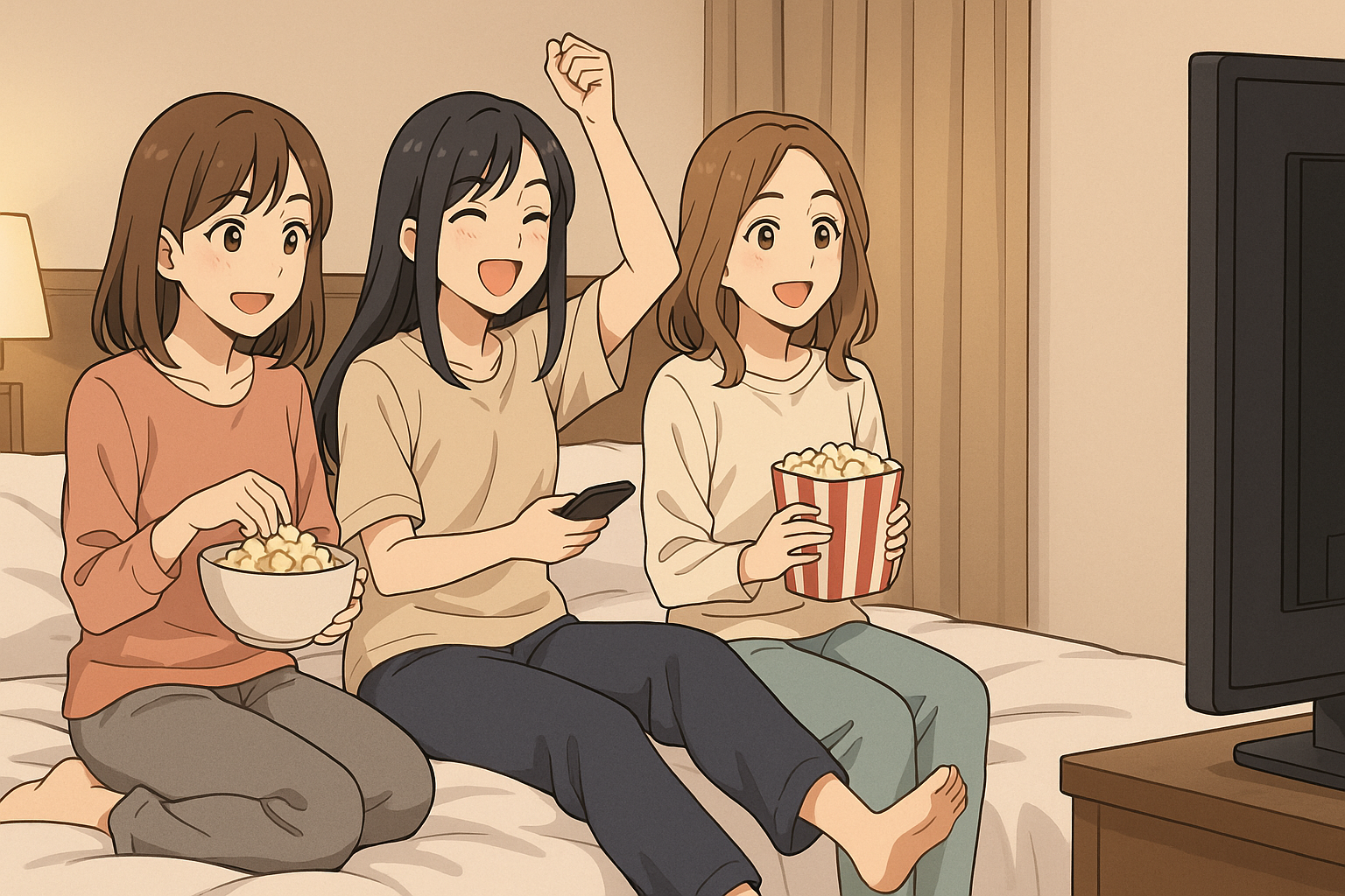 女子会 ホテル 上映 会