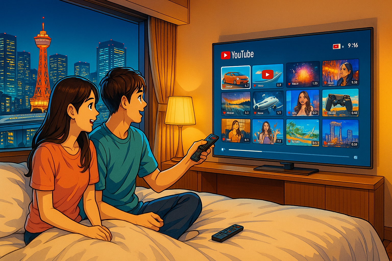 新大阪 ホテル youtube 見れる