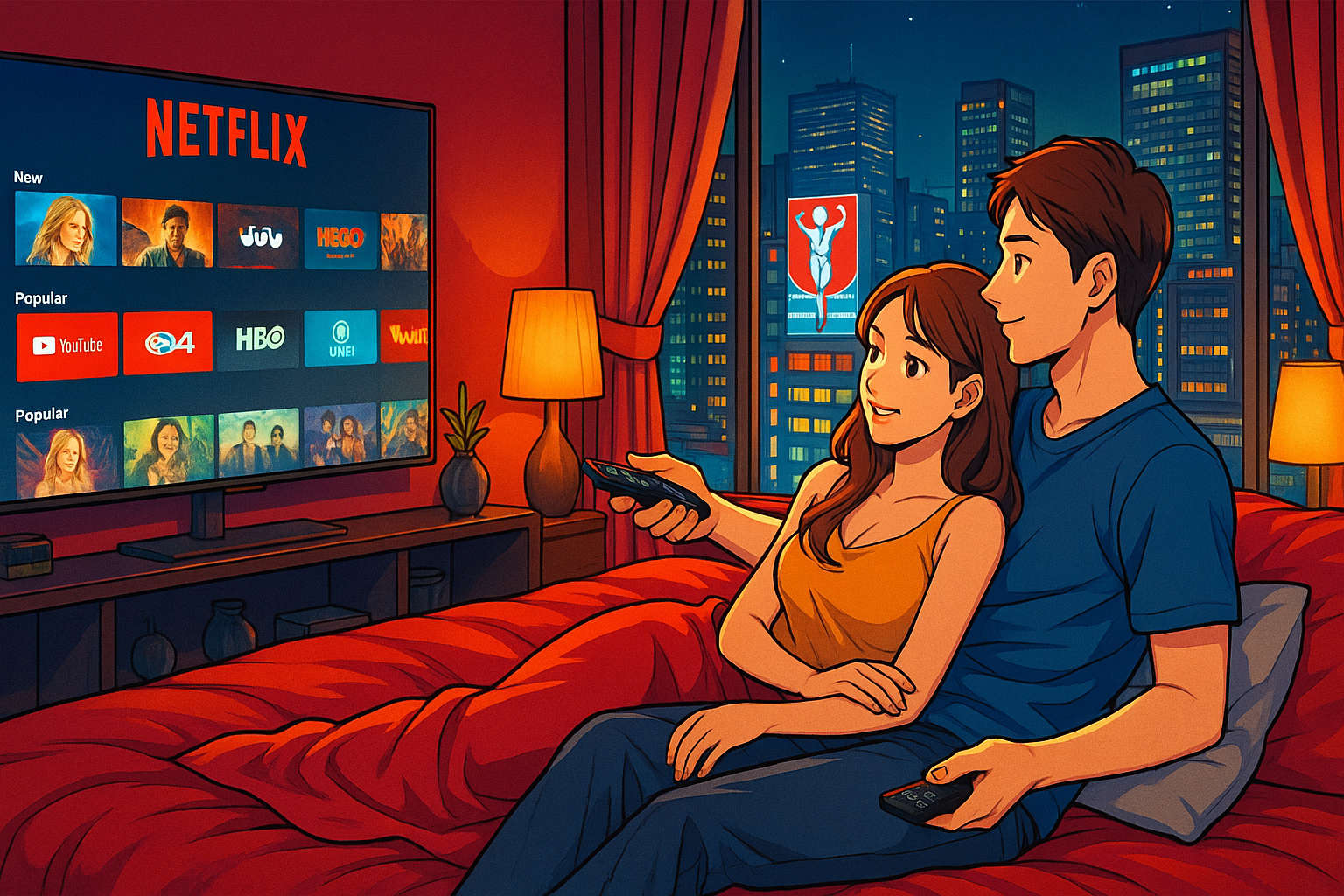 netflixが見れるラブホ 難波