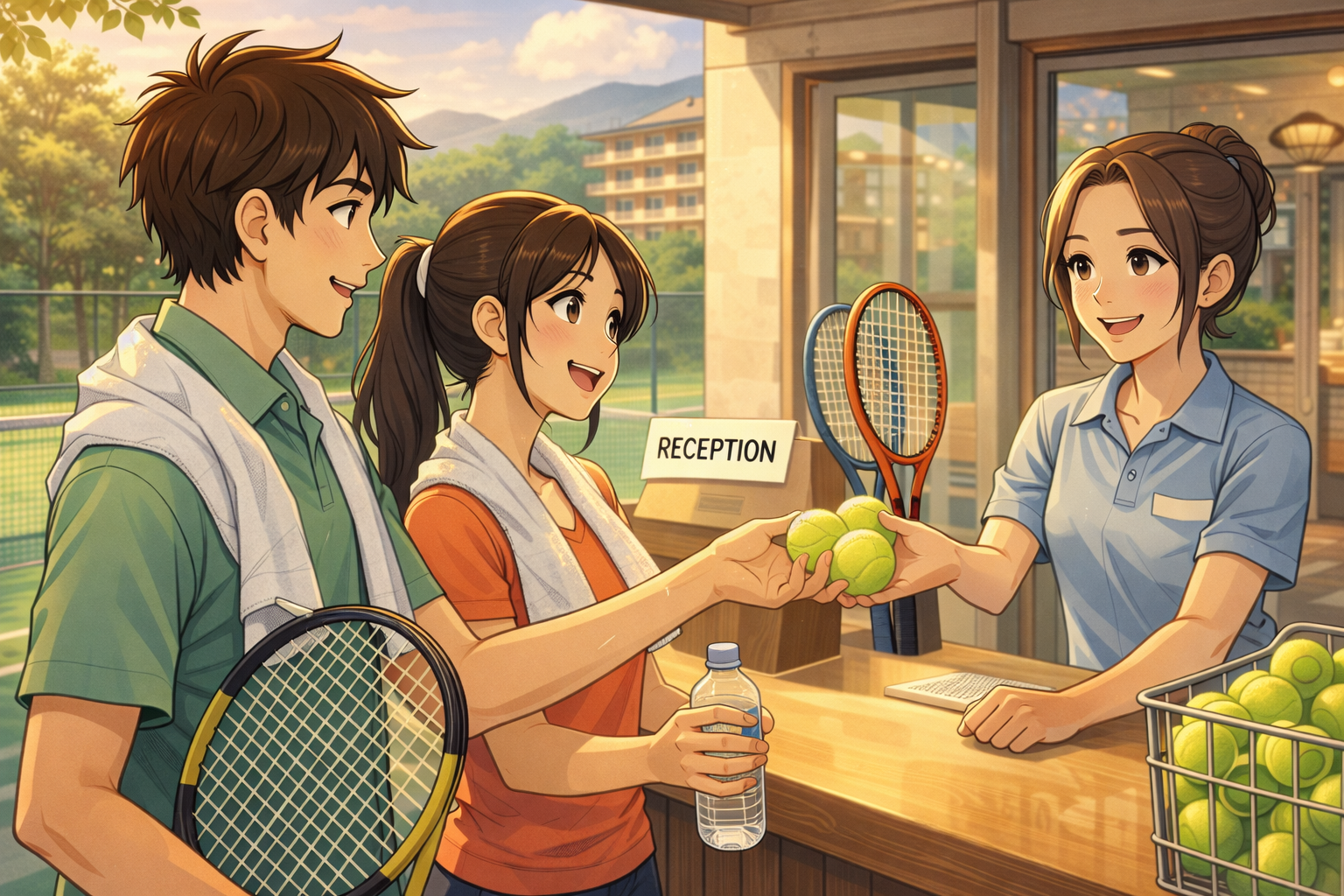 テニス コート 付き ホテル 関東