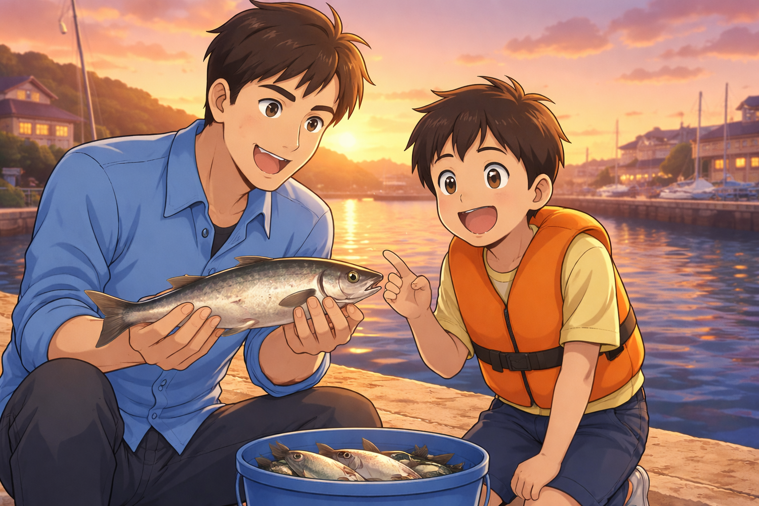 部屋から釣りができる宿 茨城県