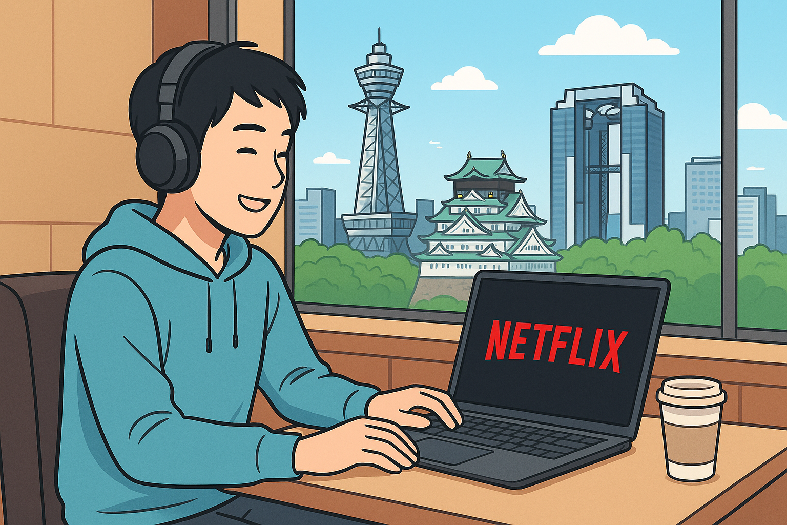 Netflix 見れる 場所 大阪