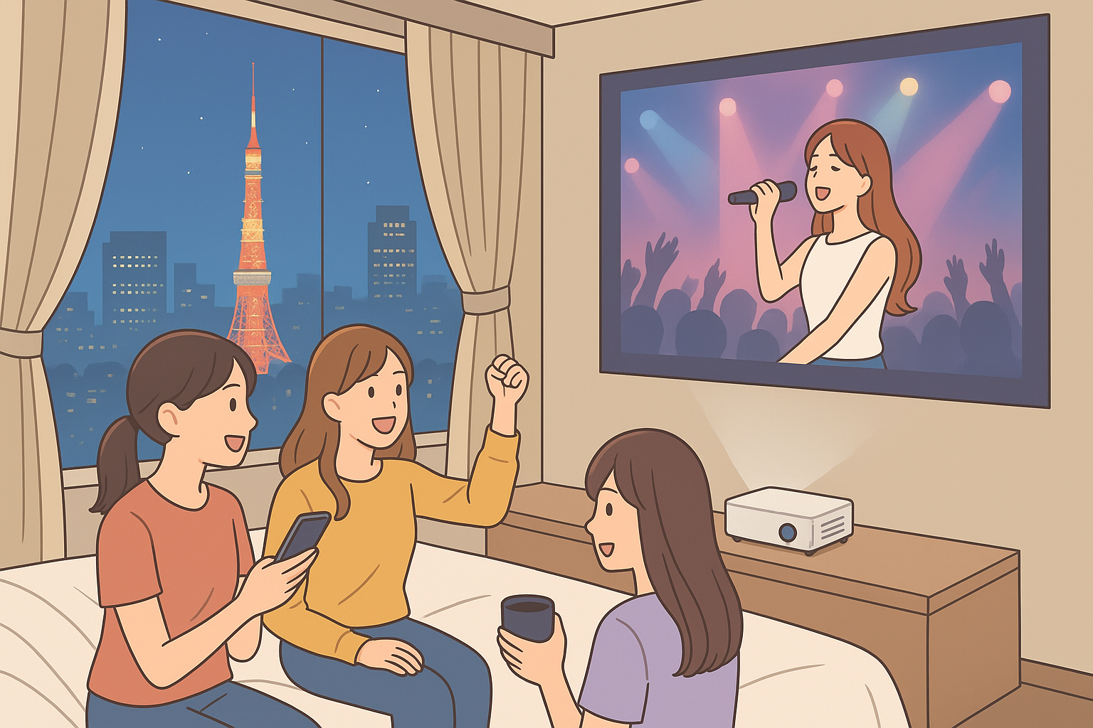 プロジェクター ホテル東京 安い