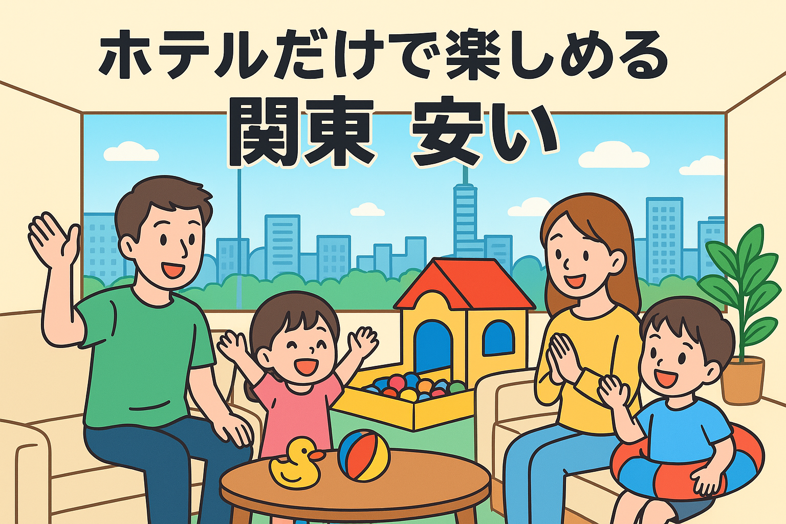 ホテルだけで楽しめる 関東 安い