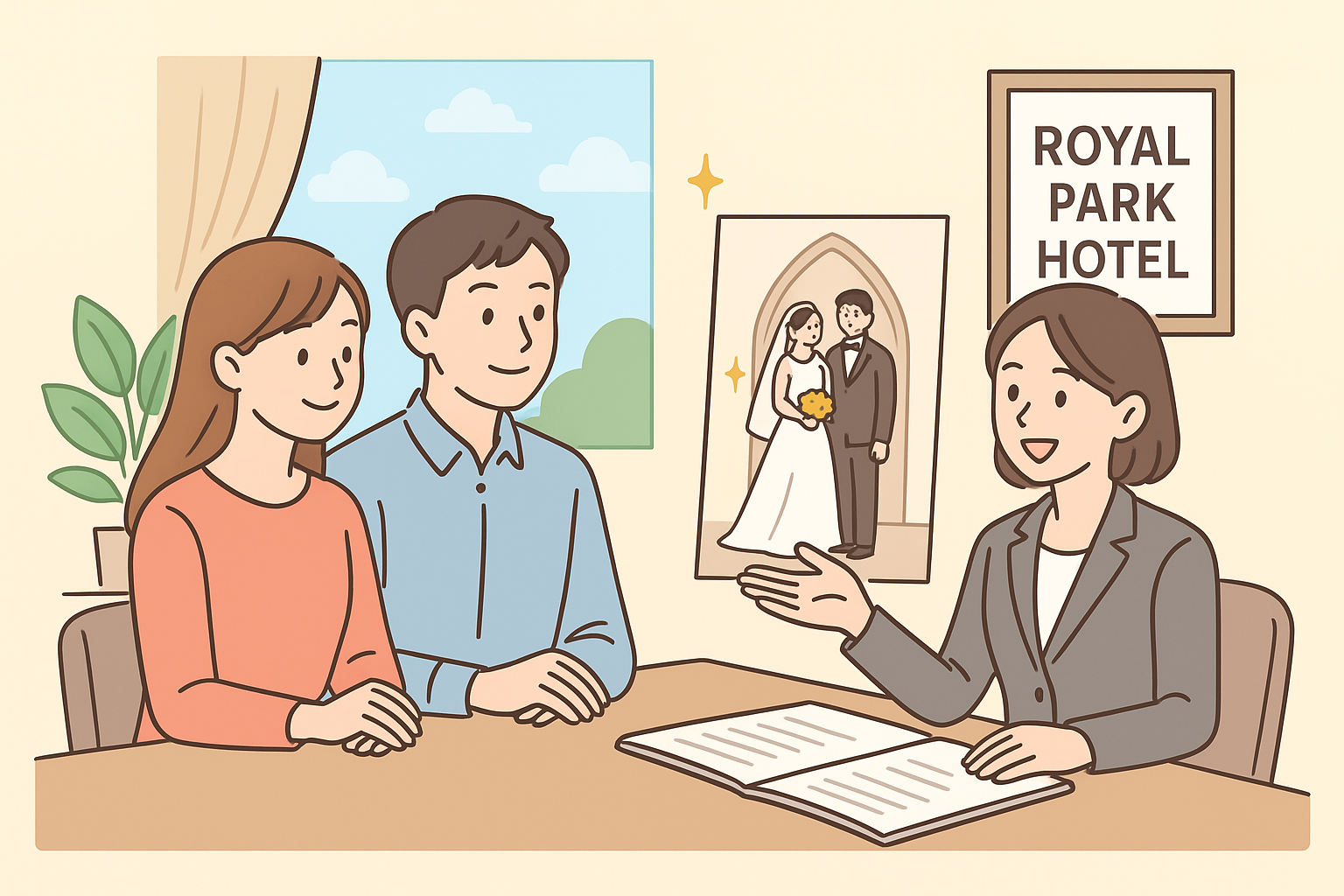 ロイヤルパークホテル 水 天宮 結婚式