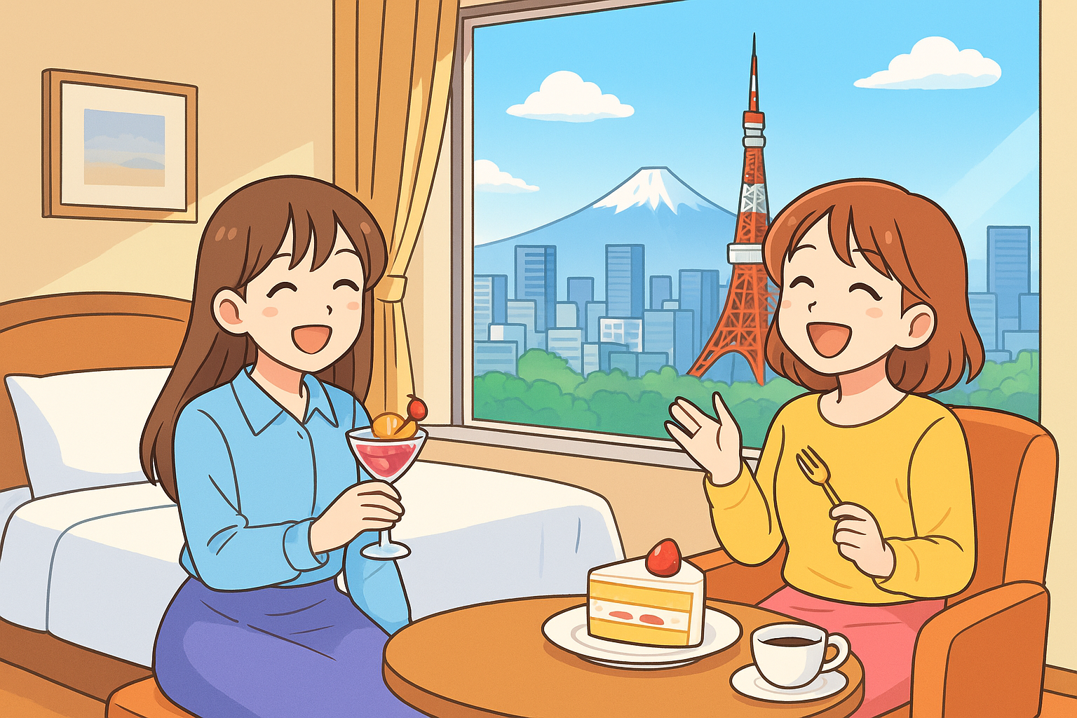 東京 面白いホテル 友達