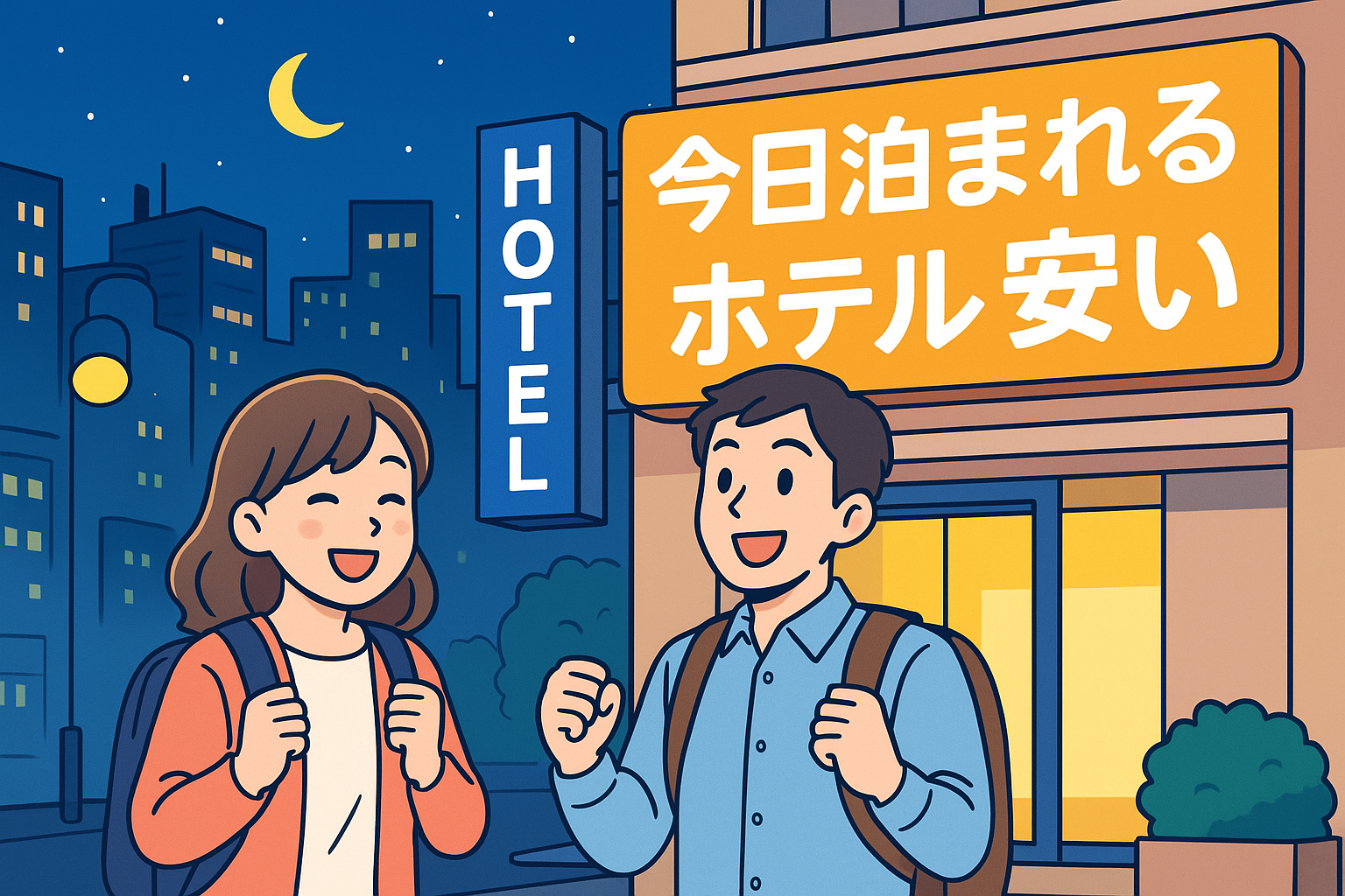 今日泊まれるホテル 安い
