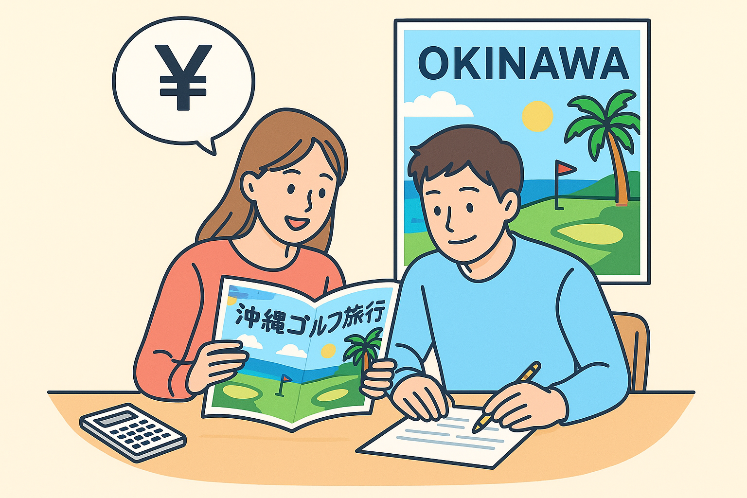 沖縄ゴルフ旅行 予算