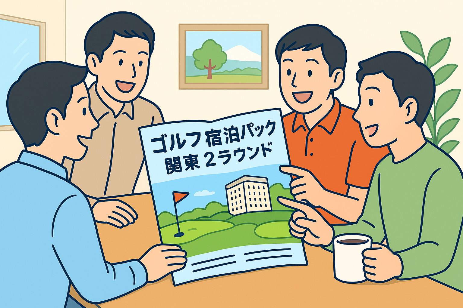 ゴルフ宿泊パック 関東 2ラウンド