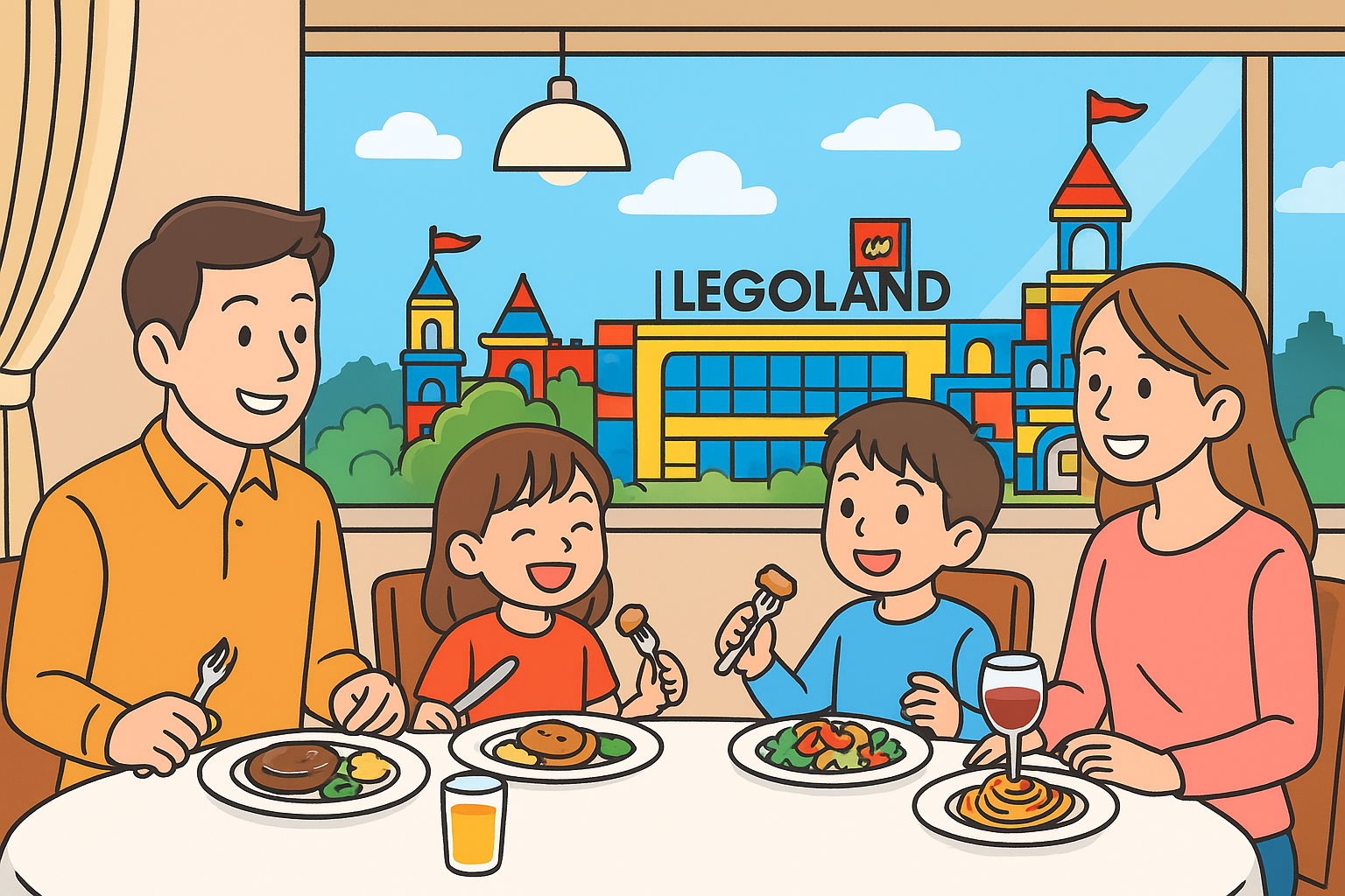 レゴランド ホテル 夕食 どうする