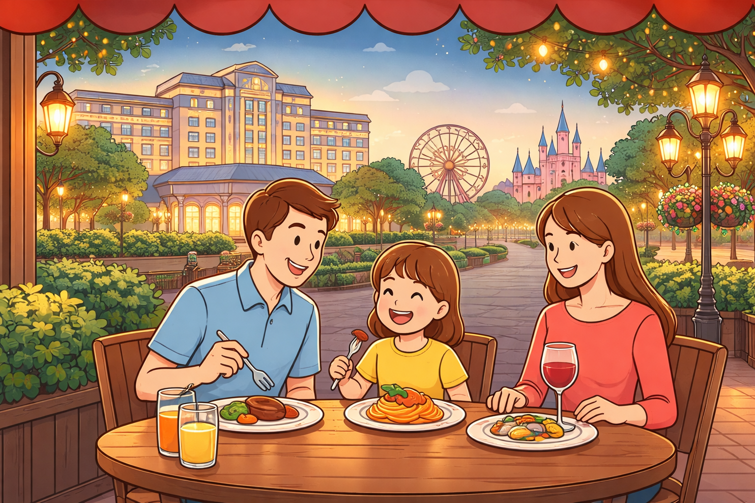 アンバサダー ホテル 夕食 どうする