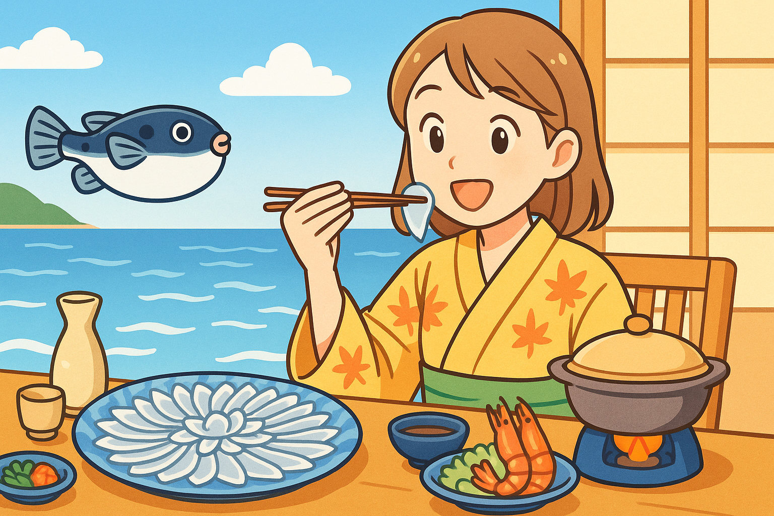 日間賀島 ふぐ 旅館 おすすめ