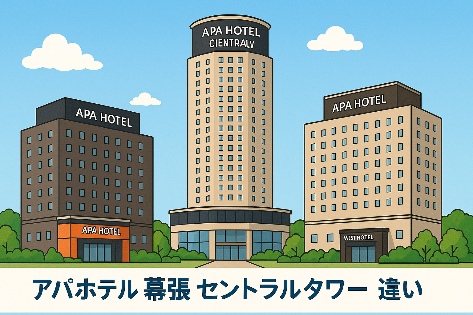 アパホテル 幕張 セントラルタワー 違い