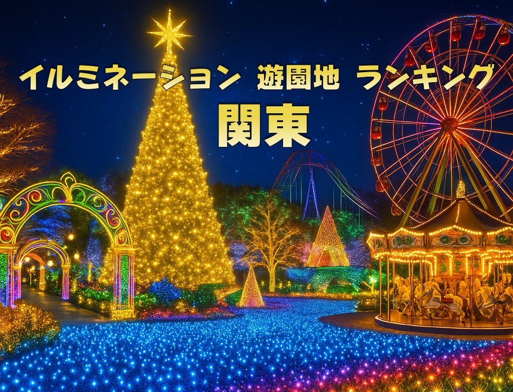 イルミネーション 遊園地 ランキング 関東