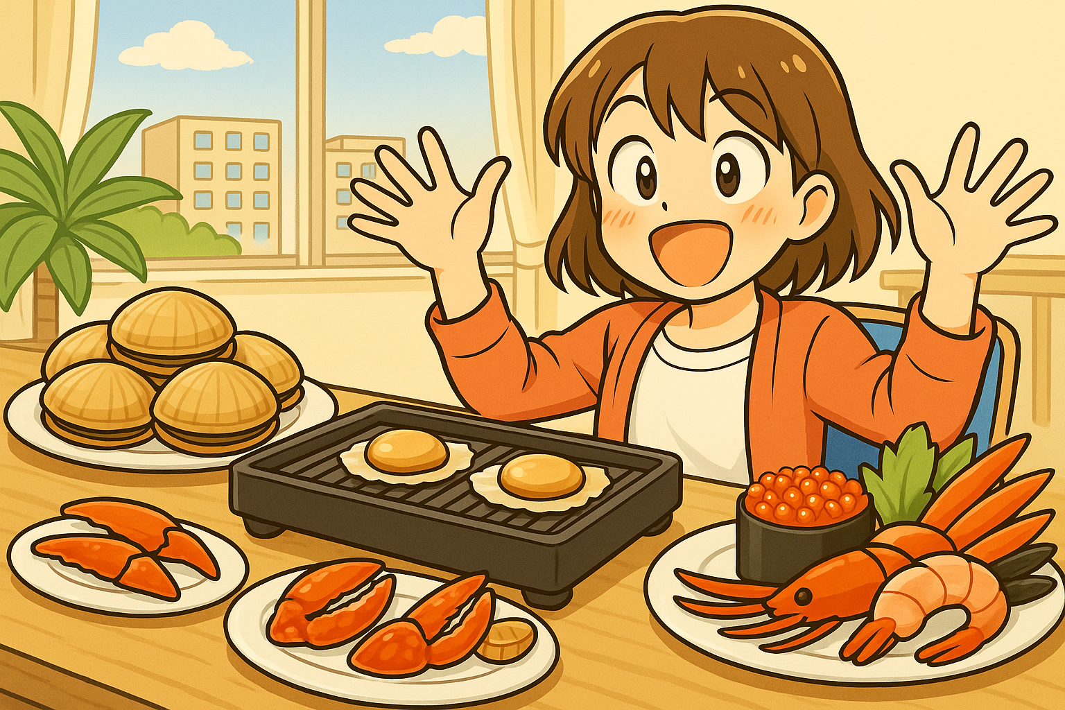 ホタテ食べ放題 ホテル