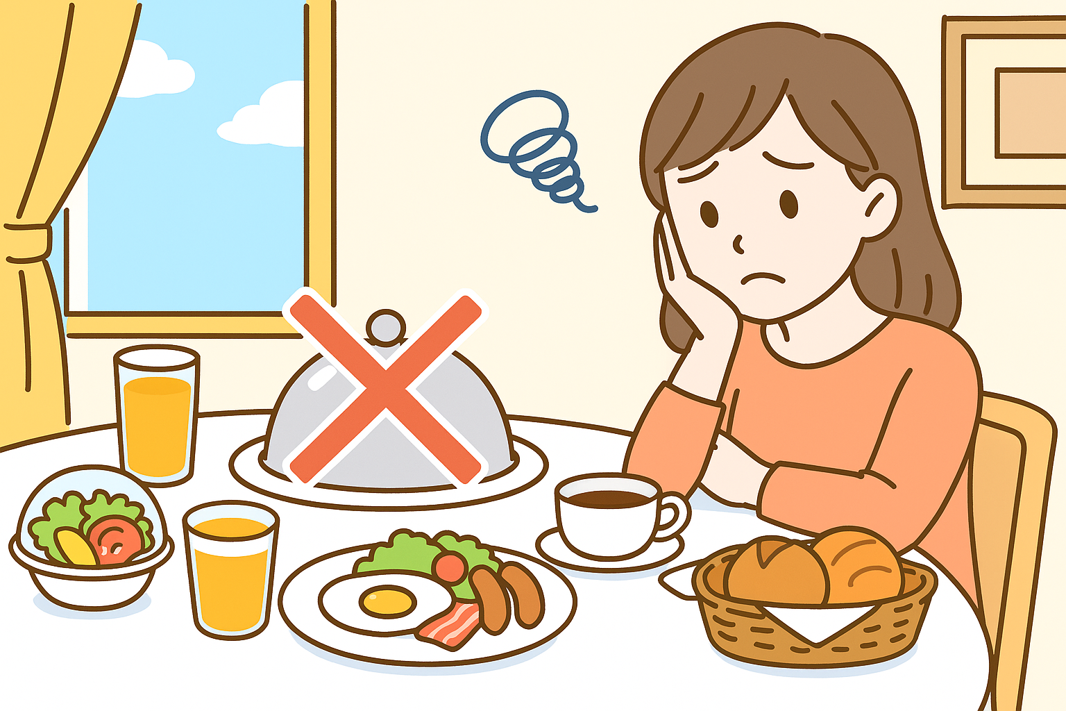 ミラコスタ 朝⾷ ルームサービス 売り切れ