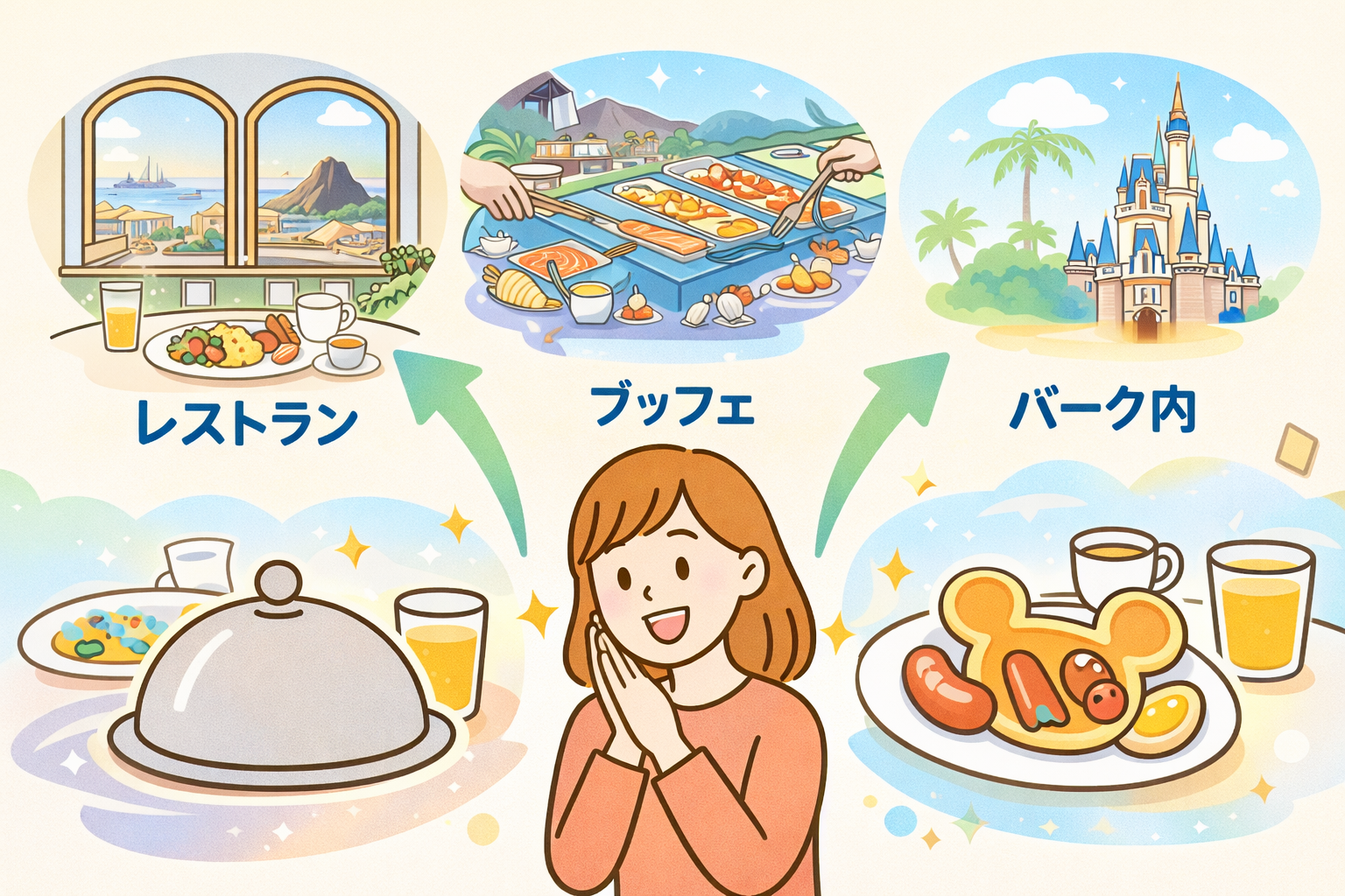 ミラコスタ 朝⾷ ルームサービス 売り切れ