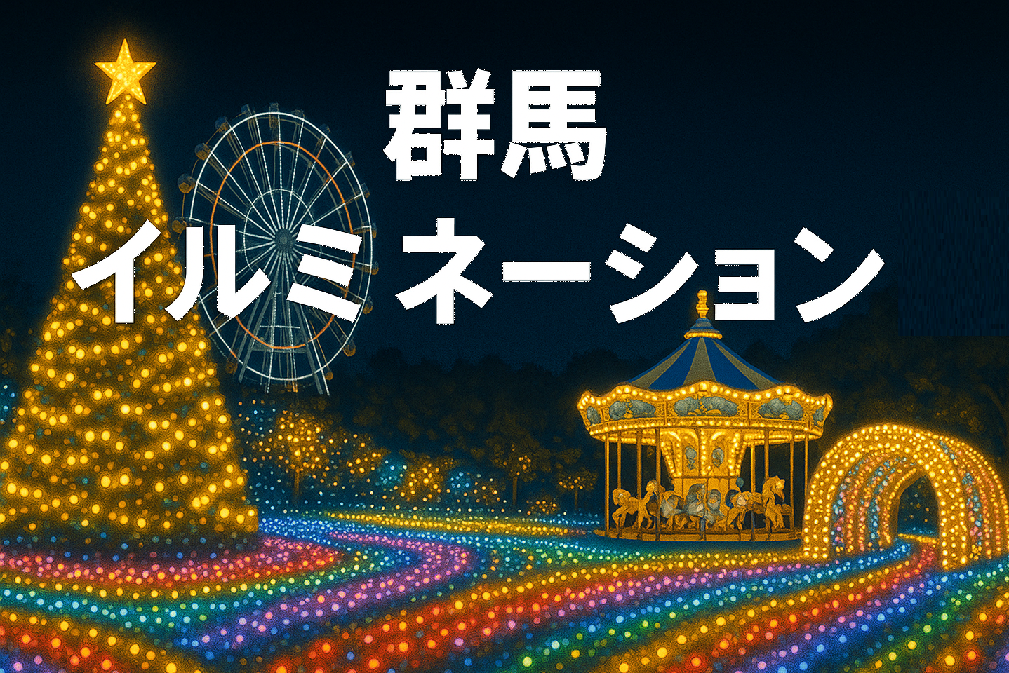 群馬 イルミネーション 穴場