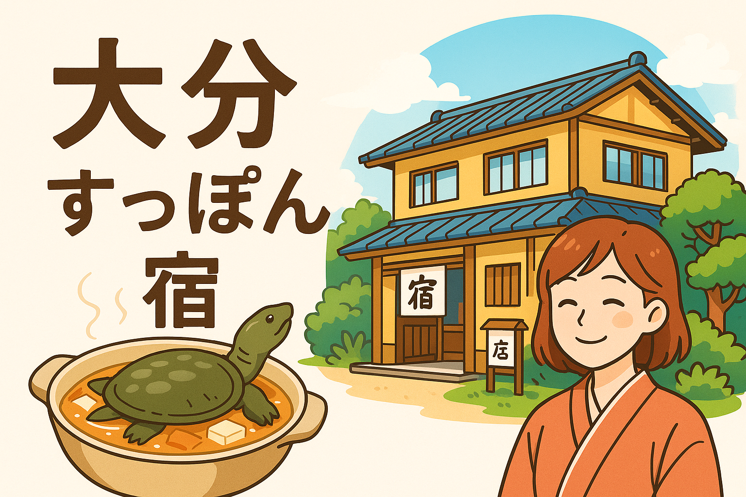 大分 すっぽん 宿