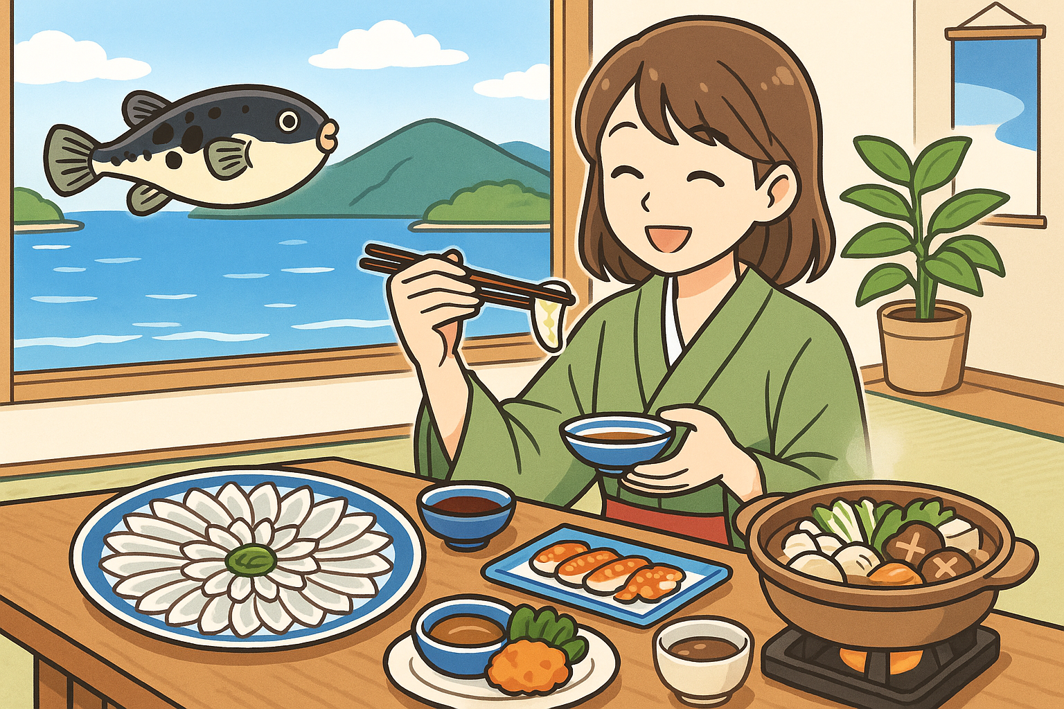 若狭 湾 ふぐ 旅館