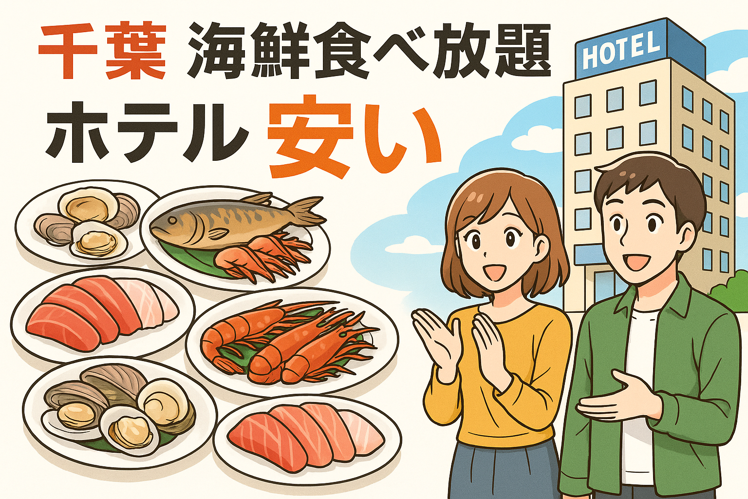 千葉 海鮮食べ放題 ホテル 安い