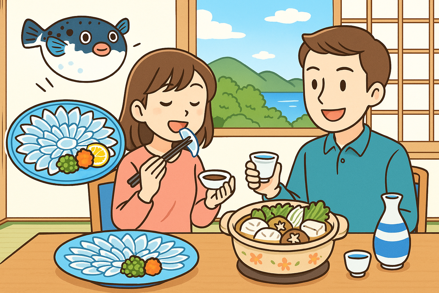 淡路島 ふぐ 旅館 安い