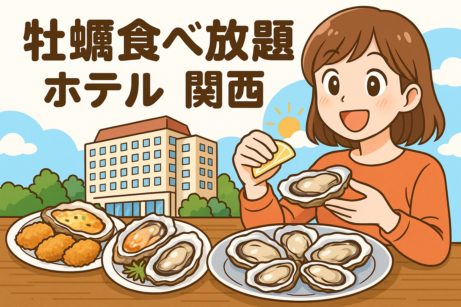 牡蠣食べ放題 ホテル 関西