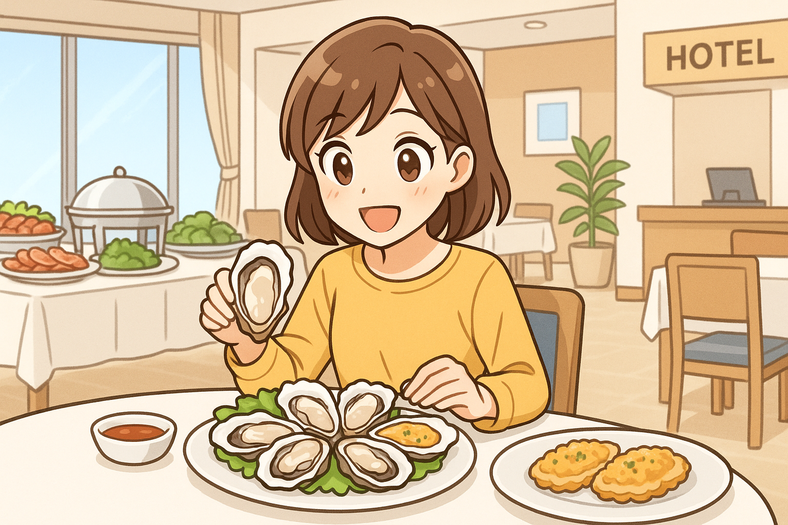 牡蠣食べ放題 ホテル 関西