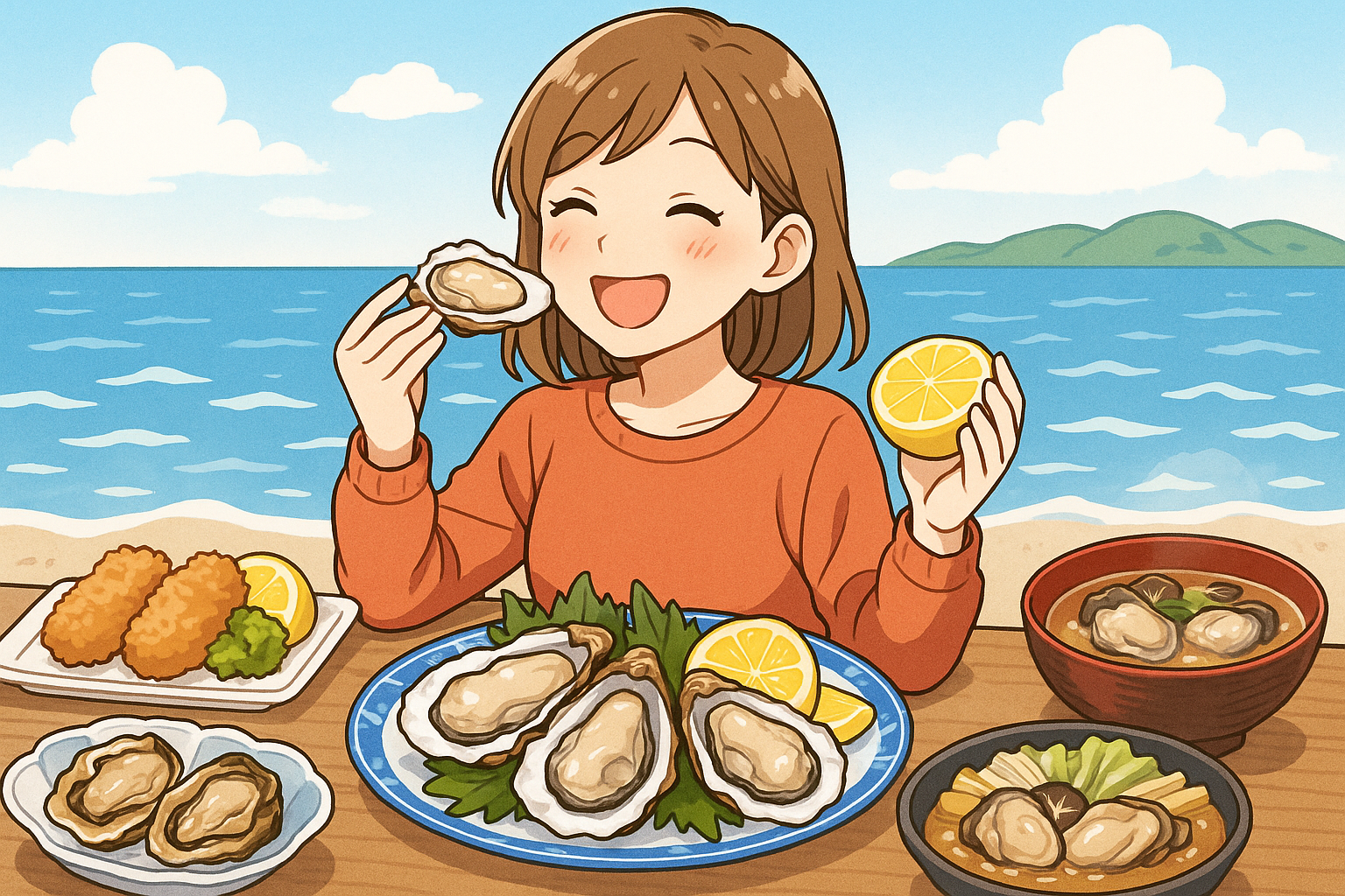 牡蠣づくし 宿赤穂