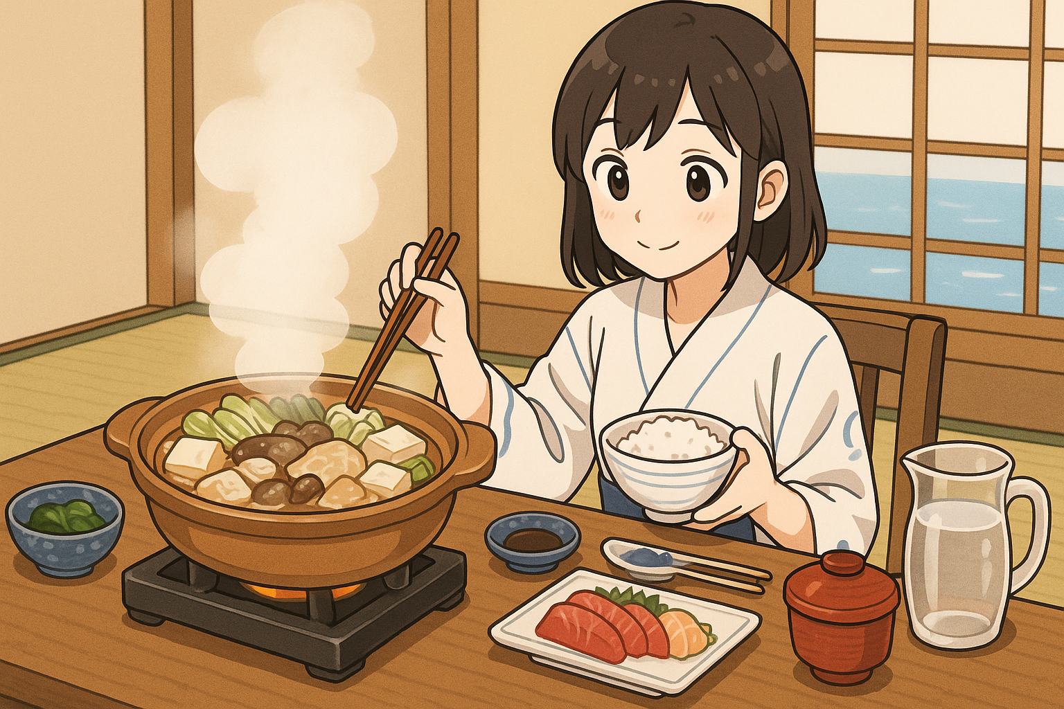 茨城 あんこう鍋 宿 一人