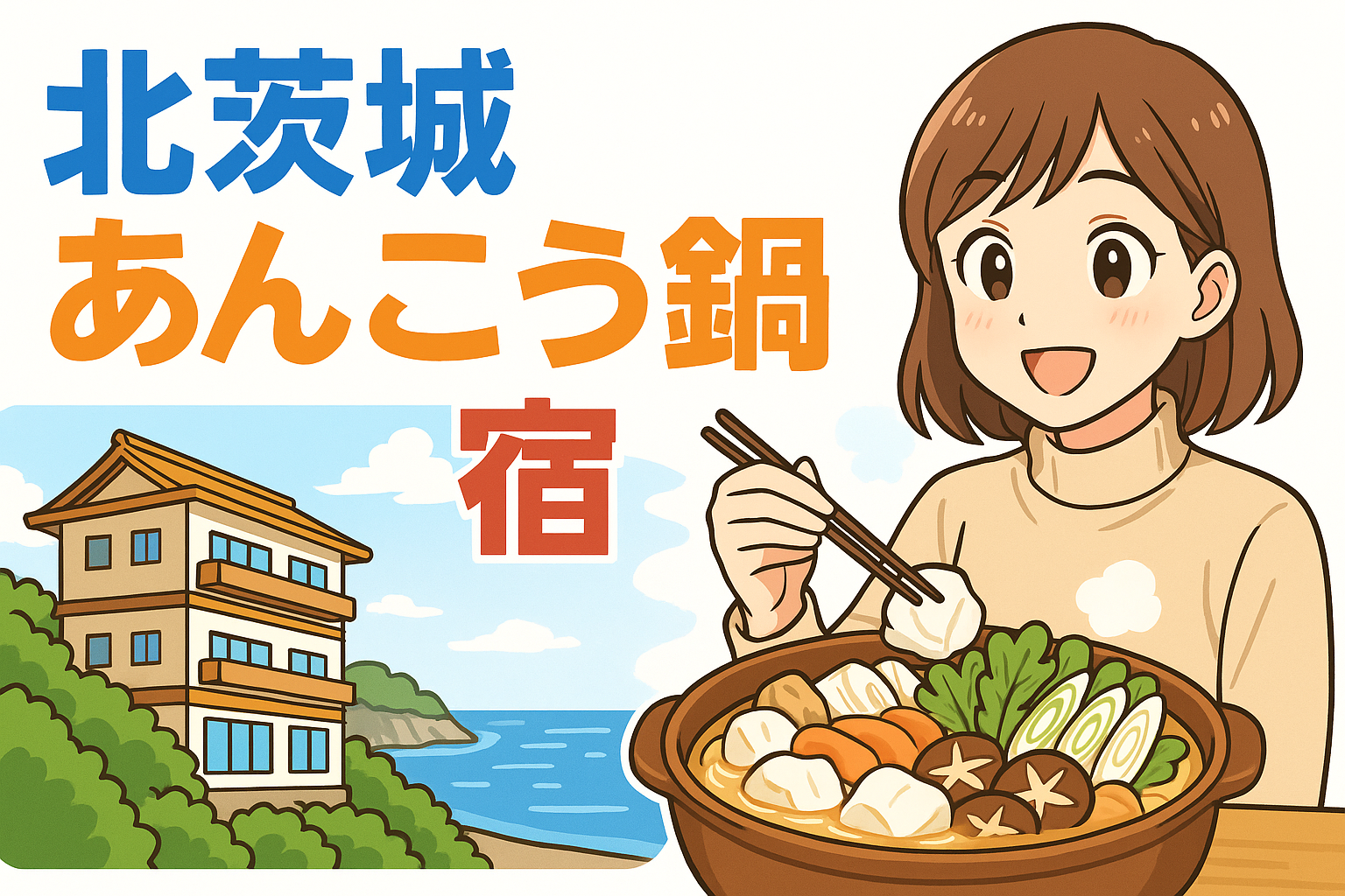 北茨城 あんこう鍋 宿