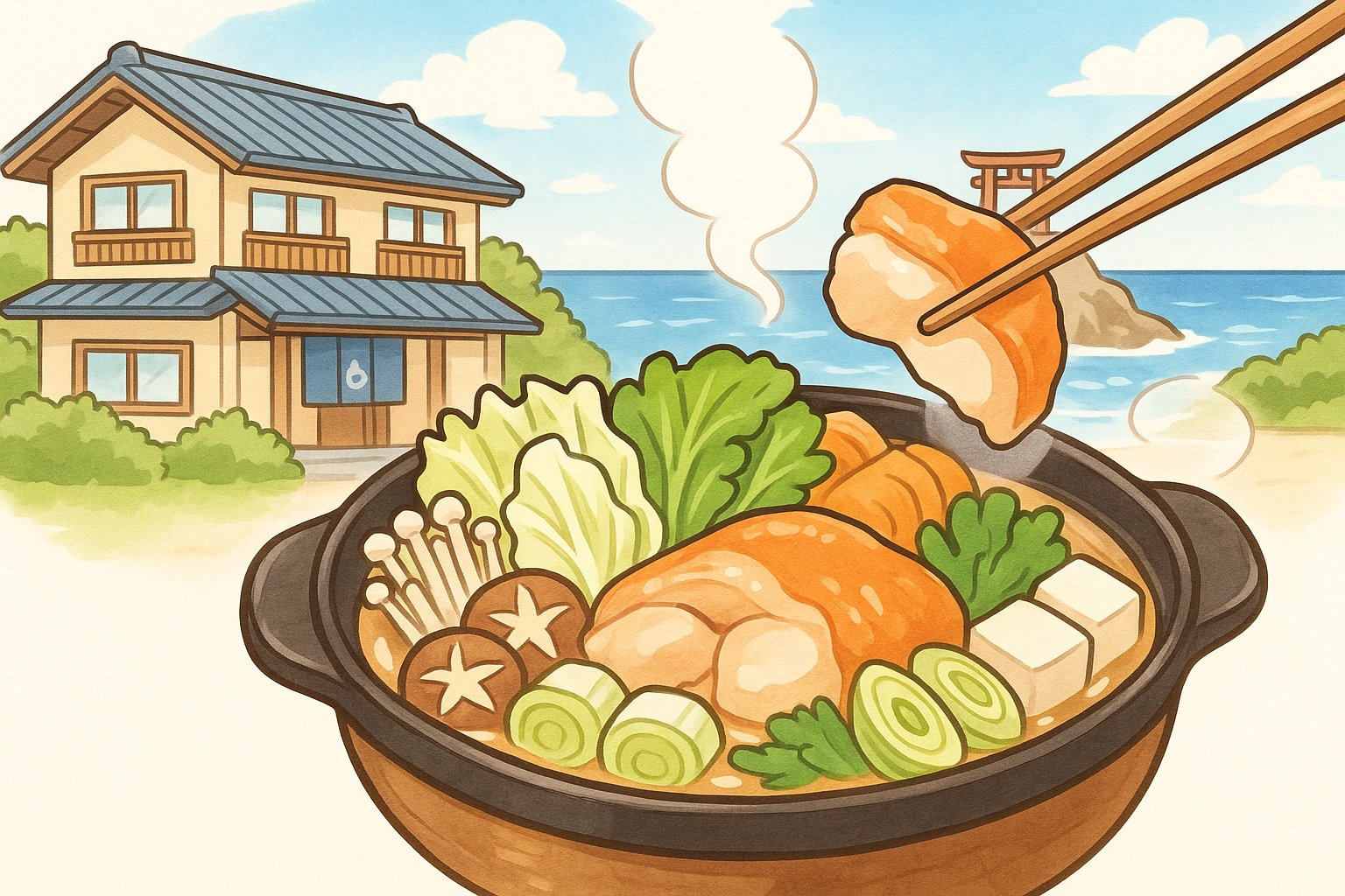 あんこう鍋 茨城 うまい 宿