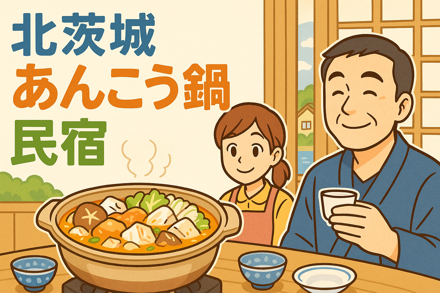 北茨城 あんこう鍋 民宿