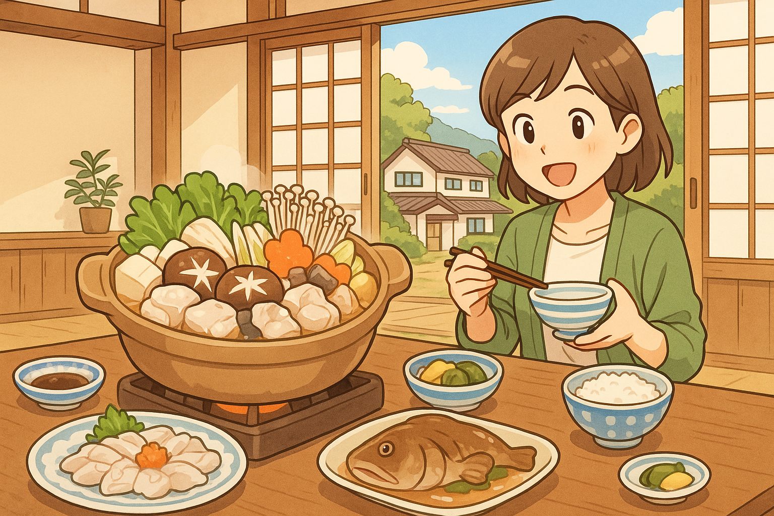 北茨城 あんこう鍋 民宿