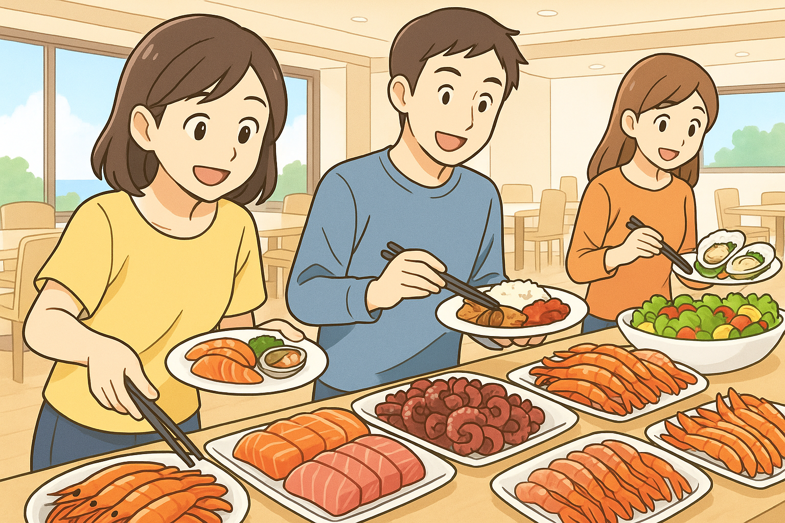 海鮮食べ放題ホテル 千葉