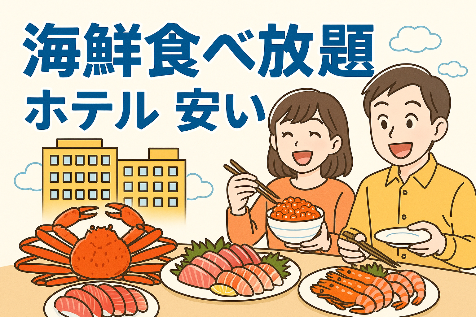海鮮食べ放題 ホテル 安い