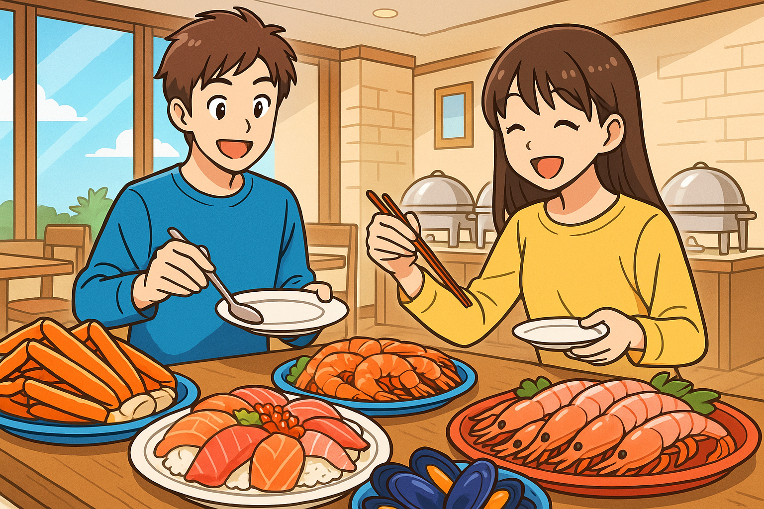 海鮮食べ放題 ホテル 安い