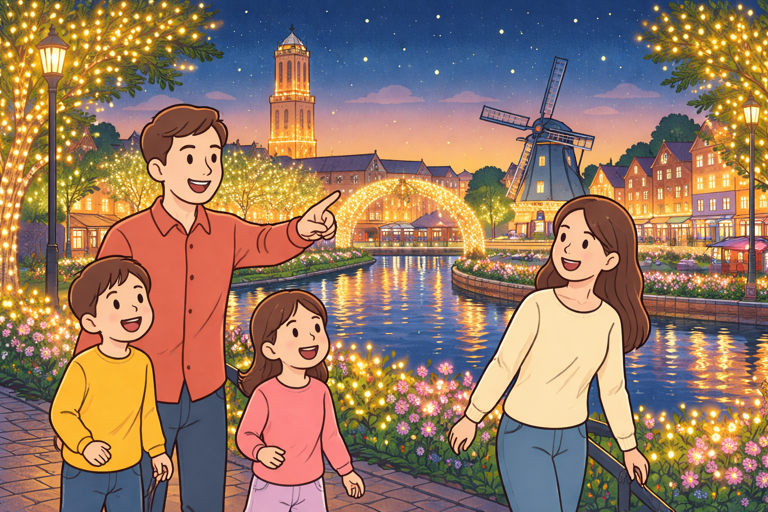 ハウステンボス 夕食 どうする