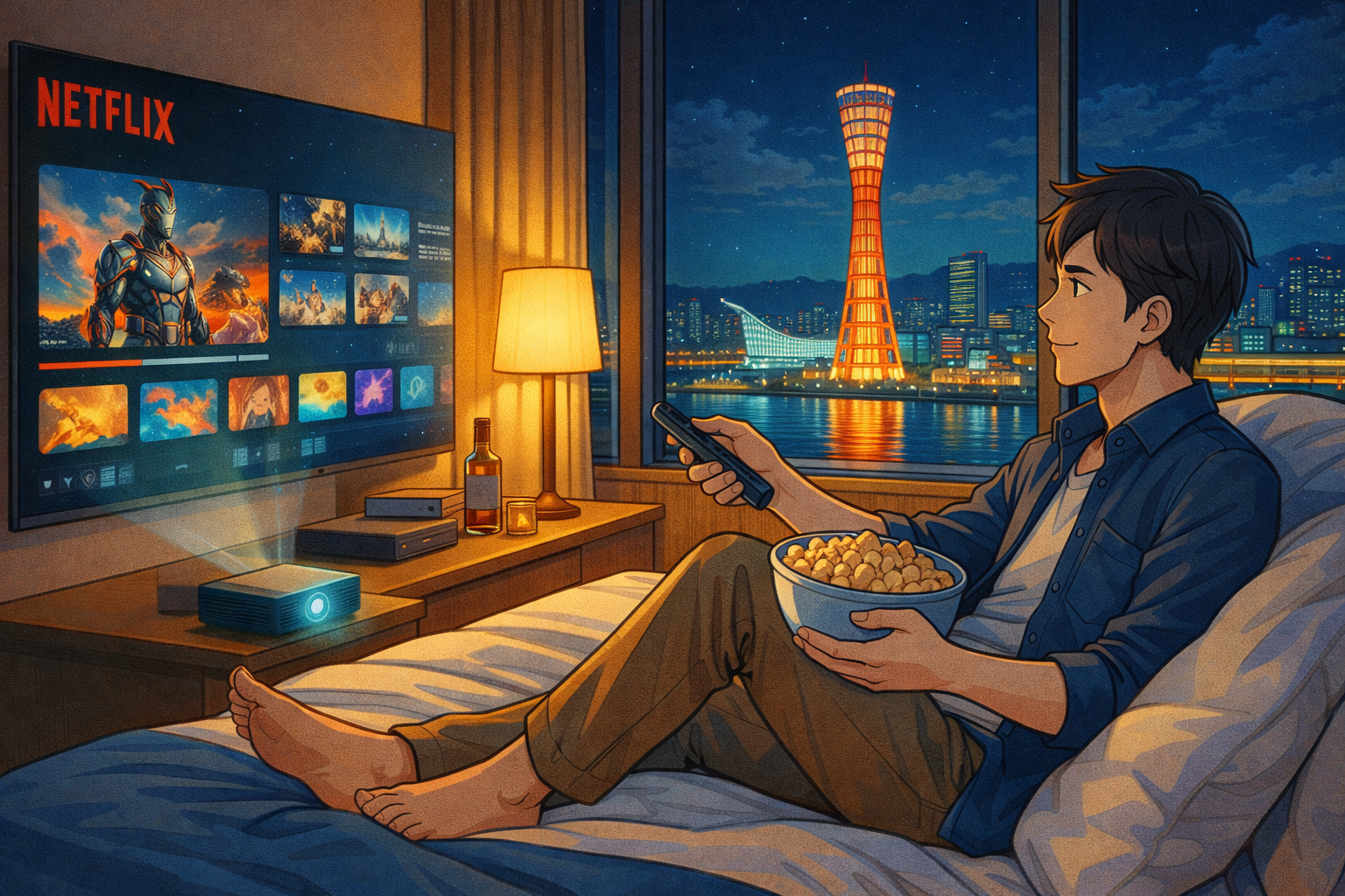 netflix 見れるホテル 神戸