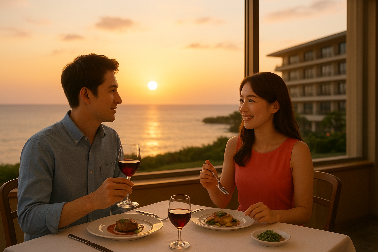ハレクラニ 沖縄 夕食 どうする