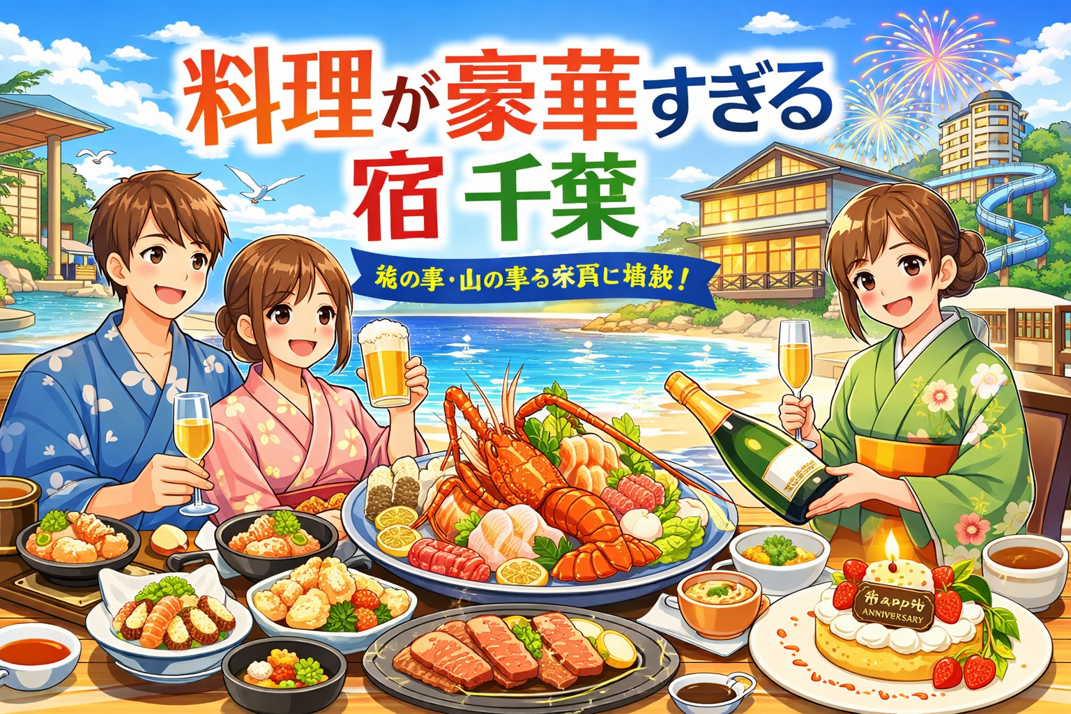 料理が豪華すぎる 宿 千葉