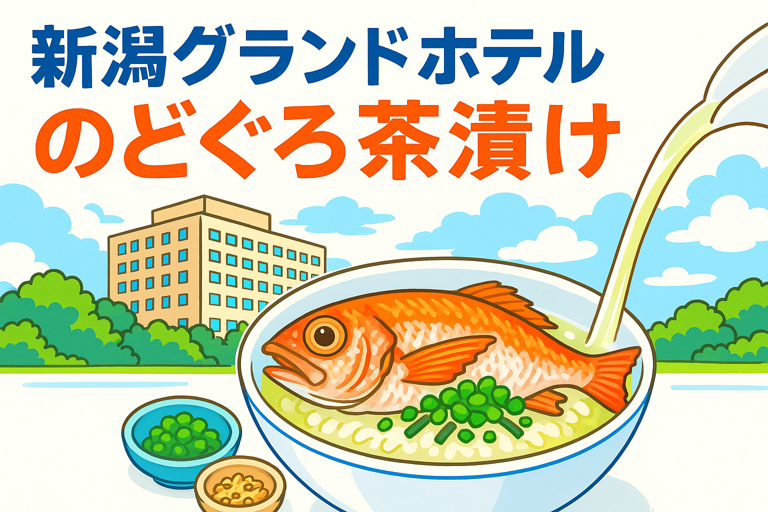 新潟 グランド ホテル のどぐろ 茶漬け